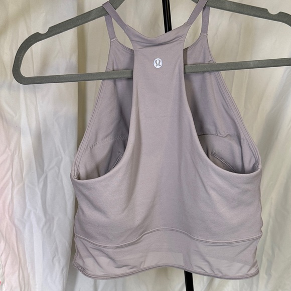 lululemon Lavender Cropped Halter Top - Picture 4 of 5